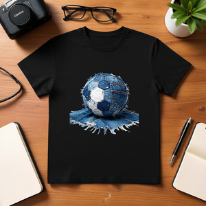 เสื้อยืดคอตตอนโอเวอร์ไซส์แบบยูนิเซ็กซ์ 210GSM พิมพ์ลายดอกกุหลาบ - Product Image 3