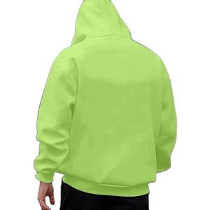 Vente en gros de sweat-shirts à manches raglan 100% polyester, personnalisables, surdimensionnés, pour hommes, teinture unie, service OEM disponible, printemps - Product Image 6