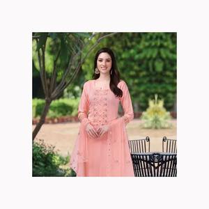 Vestidos de novia paquistaníes de moda para mujer de alta calidad traje Salwar de seda de algodón ropa de boda precio al por mayor Kameez - Product Image 1