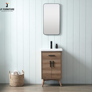 Mueble de Baño Moderno de Estilo Europeo JY Vietnam, con Base de MDF y Melamina Resistente al Agua, Iluminado e Iluminado, con Cubierta de Cerámica - Product Image 6