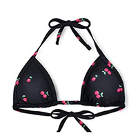 Conjunto de Bikini de Color Sólido Personalizado para el Verano 2024, Traje de Baño para Mujer con Estampado por Transferencia de Calor, Antibacteriano, Protección UV, Secado Rápido