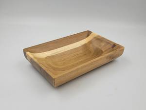 Huhipro modèle 01 plaque rectangulaire en bois d'acacia plateau de service de couleur naturelle antidérapant écologique pour la vie intérieure et extérieure - Product Image 4