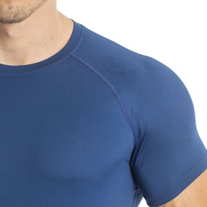 Gimnasio personalizado Muscle Fit Fitness transpirable a prueba de viento compresión camisetas sin mangas capa Base entrenamiento manga completa Unisex Spandex/Nylon - Product Image 3