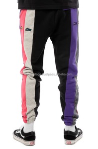 Pantalon de survêtement en coton épais pour hommes Taille élastique Style de travail décontracté Impression bouffante Logo personnalisé Plusieurs couleurs Poches - Product Image 4