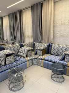 Sofá estilo Majlis árabe, diseño clásico, elegante conjunto para sala de estar, asientos de esquina de lujo, diseño que ahorra espacio - Product Image 4