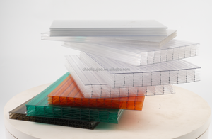 Bền nhà kính mái tường Bảng điều chỉnh nhiều lớp Hội Đồng Quản trị rõ ràng rỗng 4-38 Mét tấm polycarbonate hiện đại ngoài trời bệnh viện cho khách sạn - Product Image 5