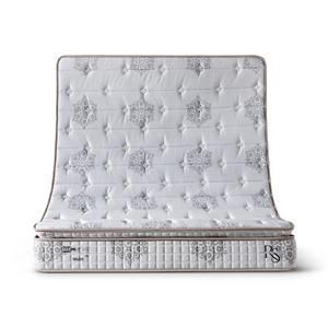 Matelas hybride moderne de luxe Mons avec ressorts ensachés, fermeté moyenne, épaisseur >30cm, housse en tissu – Ensemble de mobilier pour chambre d'hôtel ou de maison - Product Image 2