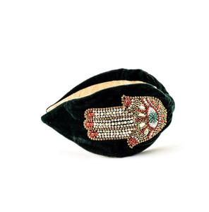 Bandeau pour cheveux pour femmes avec des perles décoratives, design sophistiqué, adapté aux fêtes, aux rassemblements et aux coiffures du soir - Product Image 6