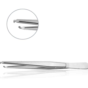 คีมปากคีบสำหรับแต่งผ้า8 "ปากคีบนิ้วปากคีบเครื่องมือผ่าตัดปลายหยัก - Product Image 2