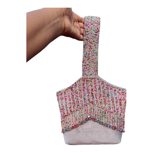 Nuevo LANZAMIENTO DE bolso con cuentas, bolso de mano informal a la moda para mujer, disponible a un precio asequible para exportación - Product Image 1