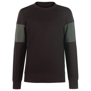 Venta al por mayor sólido Jersey de algodón polar cuello redondo logotipo personalizado bordado impresión de gran tamaño ropa informal proveedor - Product Image 3