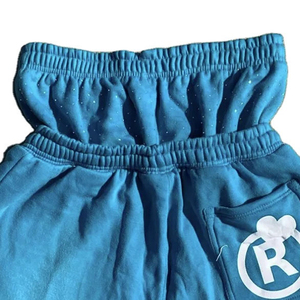 Pantalones Cortos Deportivos Holgados de Algodón 100% para Hombre, Estilo Urbano, Cintura Doble, Personalizados, Ecológicos, de Secado Rápido - Product Image 4