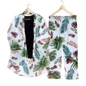 Ensemble coordonné 3 pièces FUSION SUMMER DIGITAL PRINT Taille Unique Blazer & Short en Chiffon 2 Pièces pour Femme - Product Image 2