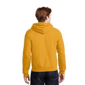 Sweat à capuche bleu sans ficelle en molleton de coton de haute qualité 400gsm, sérigraphie personnalisée vierge, sweats à capuche Boxy Fit surdimensionnés pour hommes - Product Image 6