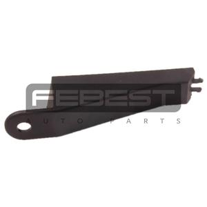 Supporto di fissaggio paraurti anteriore sinistro FEBEST (0237P-N16LH) - CAUCHO METAL - Product Image 1
