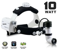 MARS PHARE SURGICAL ENT DENTAIRE LED CHIRURGICALE HAUTE LUMINOSITÉ 10W AVEC SAC DE TRANSPORT...