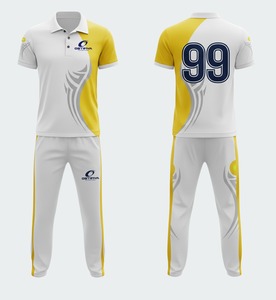 Ensemble de maillot et pantalon de cricket à manches courtes pour homme, best-seller, uniforme entièrement personnalisé par sublimation, tailles adultes - Product Image 3