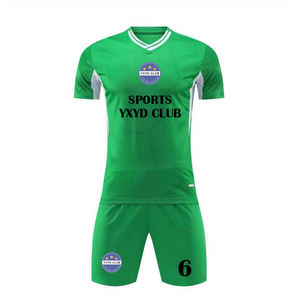 Maillots de football légers imprimés blancs en polyester respirant à 100 %, personnalisables avec logo d'équipe, extensibles et à séchage rapide – Offre Spéciale - Product Image 2