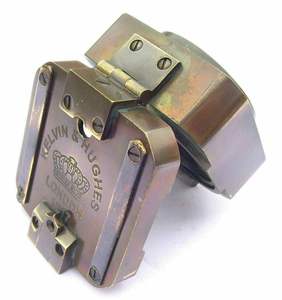 Antiguo Vintage 1917 Kelvin Hughes modelo brújula latón macizo hecho a mano Brunton Metal artesanía pulido Escultura Moderna China para - Product Image 3