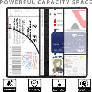 Boîte à gants pour véhicule Organisateur de voiture Accès facile et protection des documents et des cartes diverses - Product Image 4