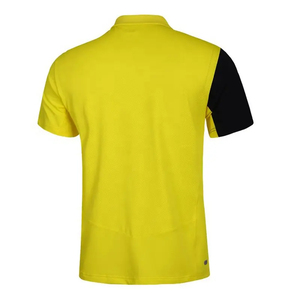 เสื้อกอล์ฟแบบยูนิเซ็กซ์พร้อมโลโก้สั่งทำ ออกแบบ OEM ระบายอากาศได้ดี เสื้อผ้ากีฬาถักทอจากผ้าฝ้าย 100% พิมพ์ลายเพื่อประสิทธิภาพในการเล่นกอล์ฟ - Product Image 4