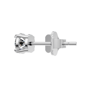 Pendientes de Diamante Moissanite Solitario, Chapados en Oro de 14k y 18k, para Mujer, Fiesta, Boda, Joyería con Certificado IGI - Product Image 2