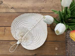 Handfan artisanal avec tissé à la main ont la taille peut être personnalisé comme demande de clients - Product Image 4