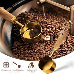 Aaliyan impex ช้อนทองแดงทำด้วยมือแบบเรียบง่ายช้อนสำหรับชาน้ำตาลและกาแฟ - Product Image 4