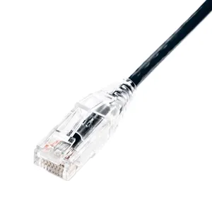 Cordon de raccordement Ethernet mince Cat.6 1G U/UTP 28AWG (0.2 ~ 5m)