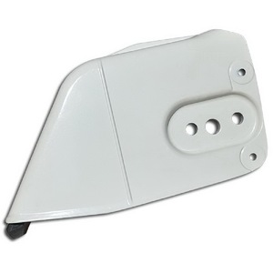 Cache-chaîne pour tronçonneuse 2 temps compatible STIHL MS340 360, qualité DIY et industrielle, en plastique et aluminium, personnalisé OEM - Product Image 1