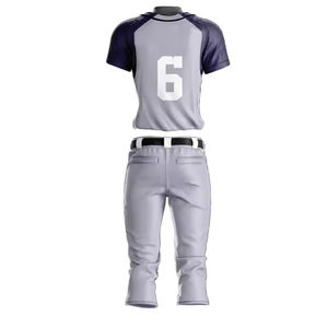 Ropa de béisbol y softbol personalizada para hombres de calidad superior Nuevo estilo Ropa deportiva de color sólido Gran oferta Uniformes de poliéster transpirables - Product Image 3