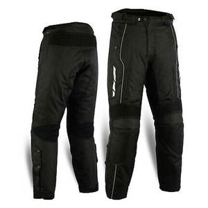 กางเกงขี่มอเตอร์ไซค์สำหรับผู้ชายและผู้หญิง สำหรับการผจญภัยและการท่องเที่ยว ระบายอากาศได้ดี เป็นมิตรกับสิ่งแวดล้อม น้ำหนักเบา กันน้ำ ผลิตจากผ้าคอร์ดูร่า พร้อมแผ่นป้องกัน - Product Image 5