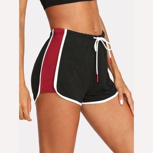 Short de gym unisexe pour femmes Logo personnalisé taille moyenne respirant en polaire coupe-vent à séchage rapide pour l'entraînement - Product Image 1