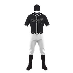 2025 qualité Logo personnalisé imprimé Baseball uniformes ensembles en gros couleur unie meilleure qualité nouveau prix raisonnable fait Polyester - Product Image 2