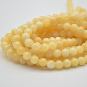 Cuentas de Piedra, Cuentas de Calcita Amarilla, Joyería de Piedra, Piedras Preciosas Sueltas y Lisas, Cristal Curativo, Cuentas para Collar, Cristal Natural al por Mayor - Product Image 3