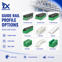 Profil de guidage de chaîne UHMWPE sur mesure, directement de l'usine, pour support de chaîne, guidage coulissant et longue durée de vie