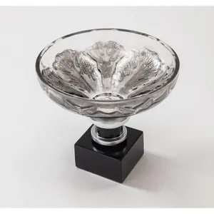 Tazón de Metal de Lujo de Diseño, Decoración Interior Moderna, Tazón Redondo de Metal Plateado de Tendencia para Decoración de Fiestas, Estilo Seguro para Grandes Mayoristas - Product Image 2