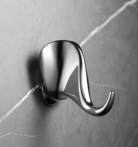 Perchero de Pared de Lujo con Cabeza de Elefante Cromada JIBH014, Perchero Decorativo de Primera Calidad para Batas y Toallas, Diseño de Animal de Una Sola Punta - Product Image 2