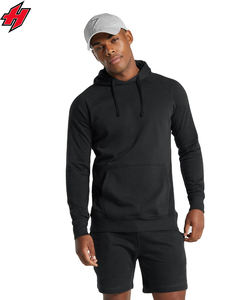 ชุดเสื้อมีฮู้ดสำหรับผู้ชายชุดกางเกงขาสั้นผ้าฝ้ายแบบสั้นมีฮู้ดสำหรับผู้ชายดีไซน์ใหม่ - Product Image 1