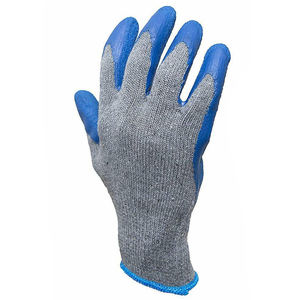 Guantes de soldadura de hombre con logotipo personalizado de alta calidad con forro de algodón de cuero de vaca, ropa de trabajo de protección de seguridad al por mayor - Product Image 5