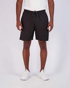 Short en coton stretch pour hommes avec cordon de serrage sécurisé, idéal pour les entraînements d'été, les vêtements de sport et les vêtements de loisirs - Product Image 3