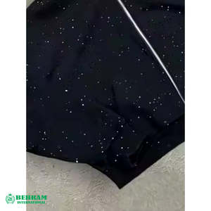 Sweat-shirts à capuche unisexes personnalisés pas chers avec fermeture éclair et strass pour hoodie zippé épais de longueur standard 100% coton - Product Image 5