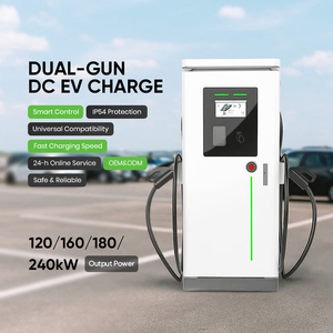 CCS1/CHAdeMO/Ccs2/GB/T Double Gun <span class=keywords><strong>DC</strong></span> Station <span class=keywords><strong>de</strong></span> charge <span class=keywords><strong>rapide</strong></span> OCPP1.6 120kW pour véhicules utilitaires Station <span class=keywords><strong>de</strong></span> voiture électrique - Product Image 2