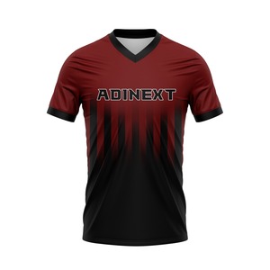 เสื้อเจอร์ซีย์ฟุตบอล4XL คอวีของแท้สั่งทำราคาถูก - Product Image 1