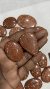 หินดวงอาทิตย์ซาทาร่ากันแดดคุณภาพระดับ AAA + อัญมณีหลวมในราคาที่สมเหตุสมผลมีรูปทรงผสมและขนาดที่ใช้สำหรับการทำเครื่องประดับ DIY - Product Image 4