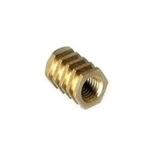 Écrou d'insertion rotatif en laiton de qualité supérieure, marque privée |   Fixateur industriel à finition polie de qualité supérieure - Product Image 5