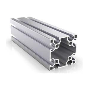 Profilé Sigma en alliage d'aluminium de qualité supérieure Ekinoks série 1000, 90*90, 10 canaux, revêtement trempé T3-T8, poli lisse - Product Image 1