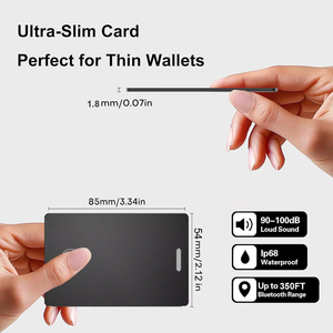 Anpassbarer, wiederaufladbarer Android/iOS GPS-Tracker für Geldbörse, Auto, Gepäck & Haustiere – IP68 wasserdichtes Kunststoffmaterial - Product Image 2