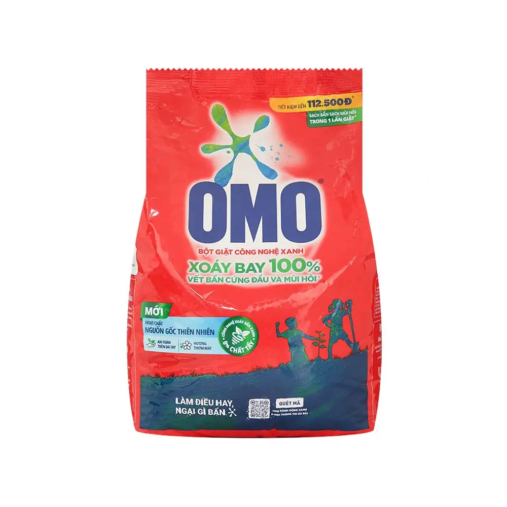Top load O-mo deodorant Laundry detergent Power 4.3kg - Powder Detergent - Washing powder detergent - Laundry cleaning supplies