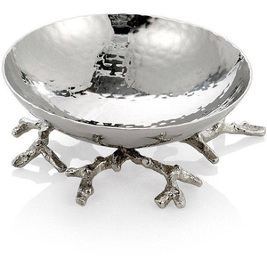 Support décoratif rond martelé en métal plaqué de haute qualité pour bol à fruits, design maison moderne, personnalisable, pour exportateurs - Product Image 6